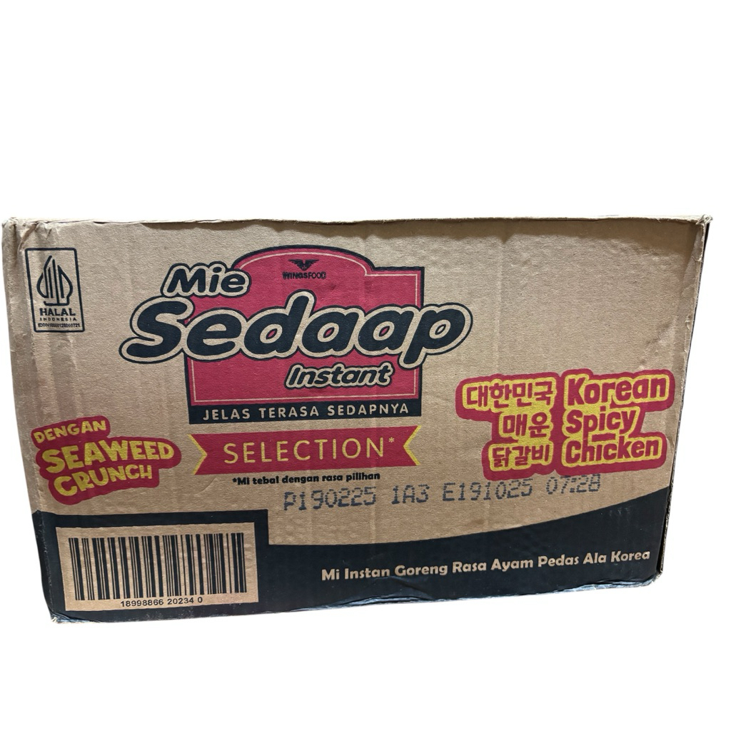 

Perdus Mie Sedaap Korean Spicy Chicken Isi 40