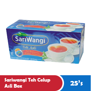

SARIWANGI TEH CELUP ASLI BOX 25X1.85g