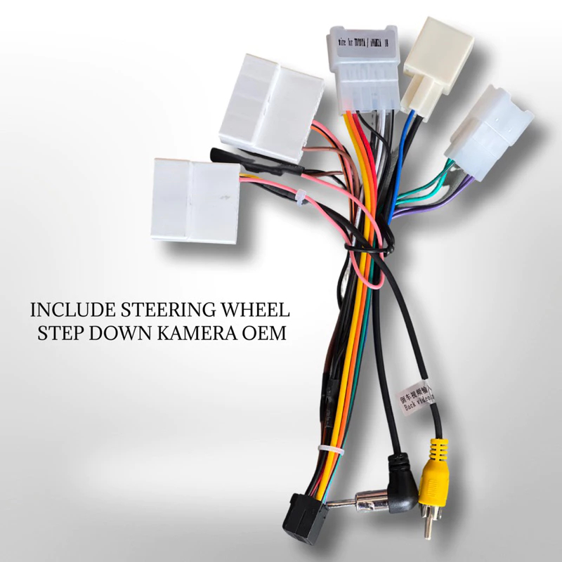 Soket Toyota/Kabel PNP Toyota/Socket PNP Daihatsu/Socket Android Toyota/Kabel Audio PNP