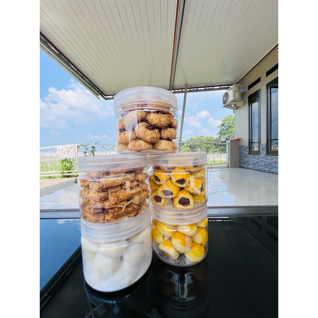 

Kue Kastangel Keju Edam Toples tabung 600ml Premium