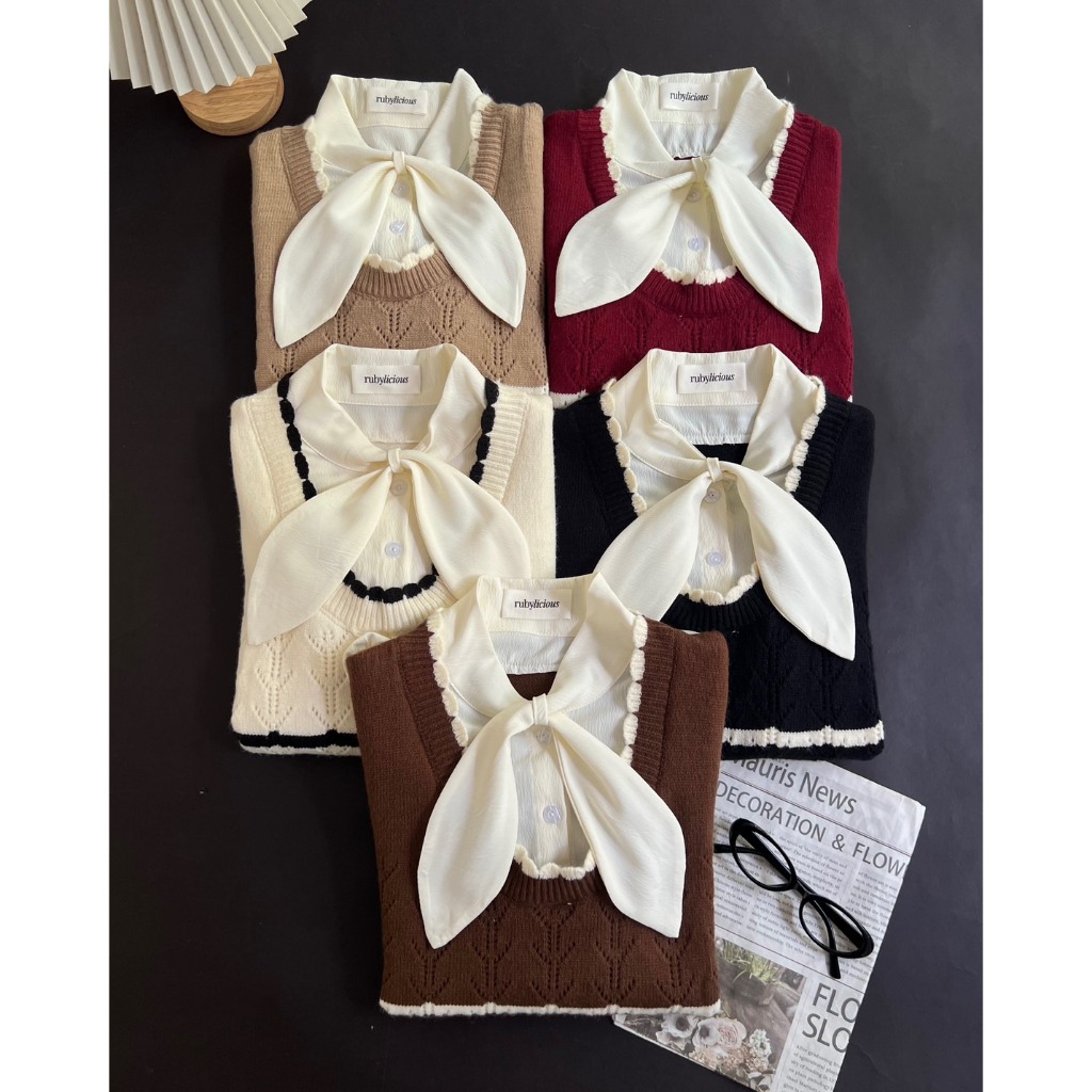 Myrubylicious OLVERA LONGSLEEVE KODE 485F | ATASAN WANITA | BLOUSE