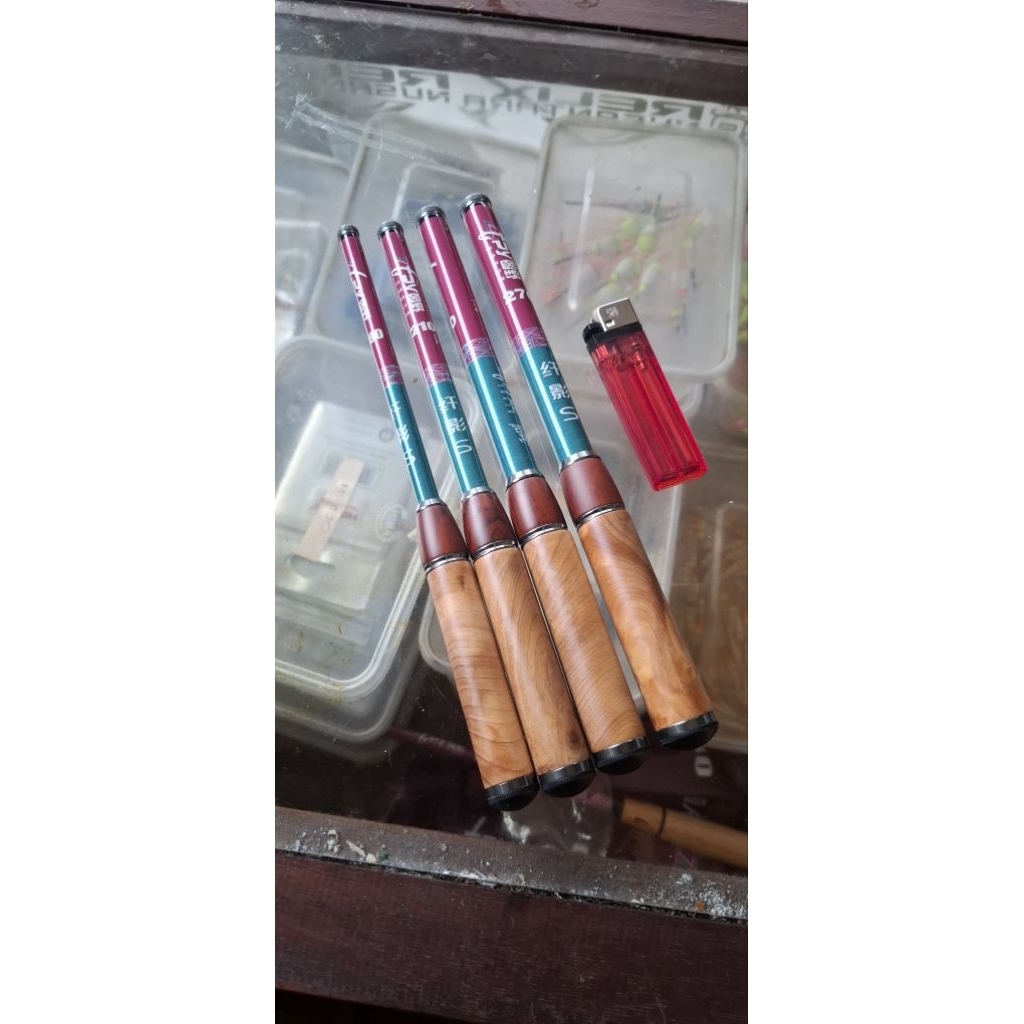 tegek impor tanago/microfishing ruas pendek