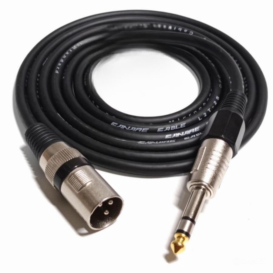 Kabel jack XLR male to akai