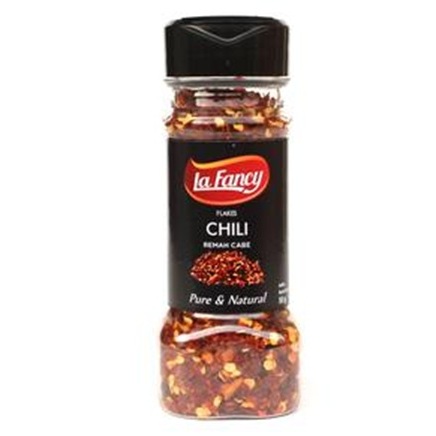 

serpih cabai cabe remah chili flakes la fancy 50