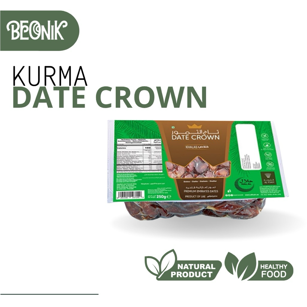 

Kurma Date Crown - Khalas Vacum 250 GR