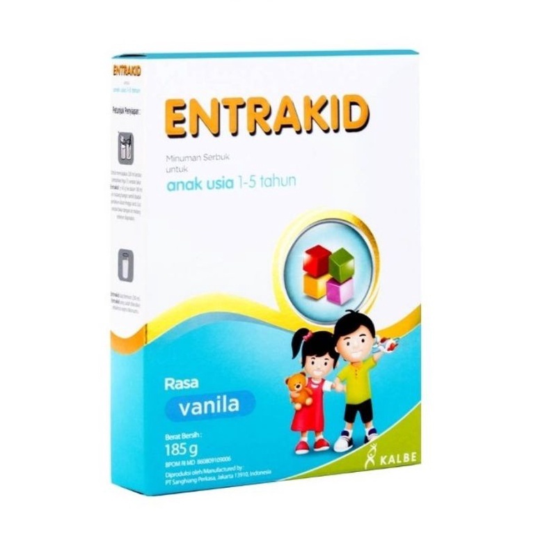 

Entrakid Vanila, Coklat 185gr