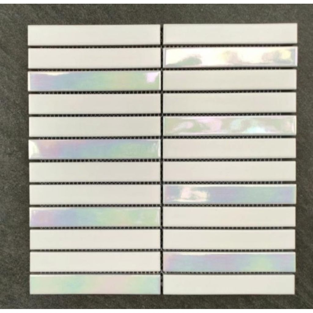 SINGRES MOSAIC TILES/ LONG STRIPE COSMO TILE/ KERAMIK MOSAIC