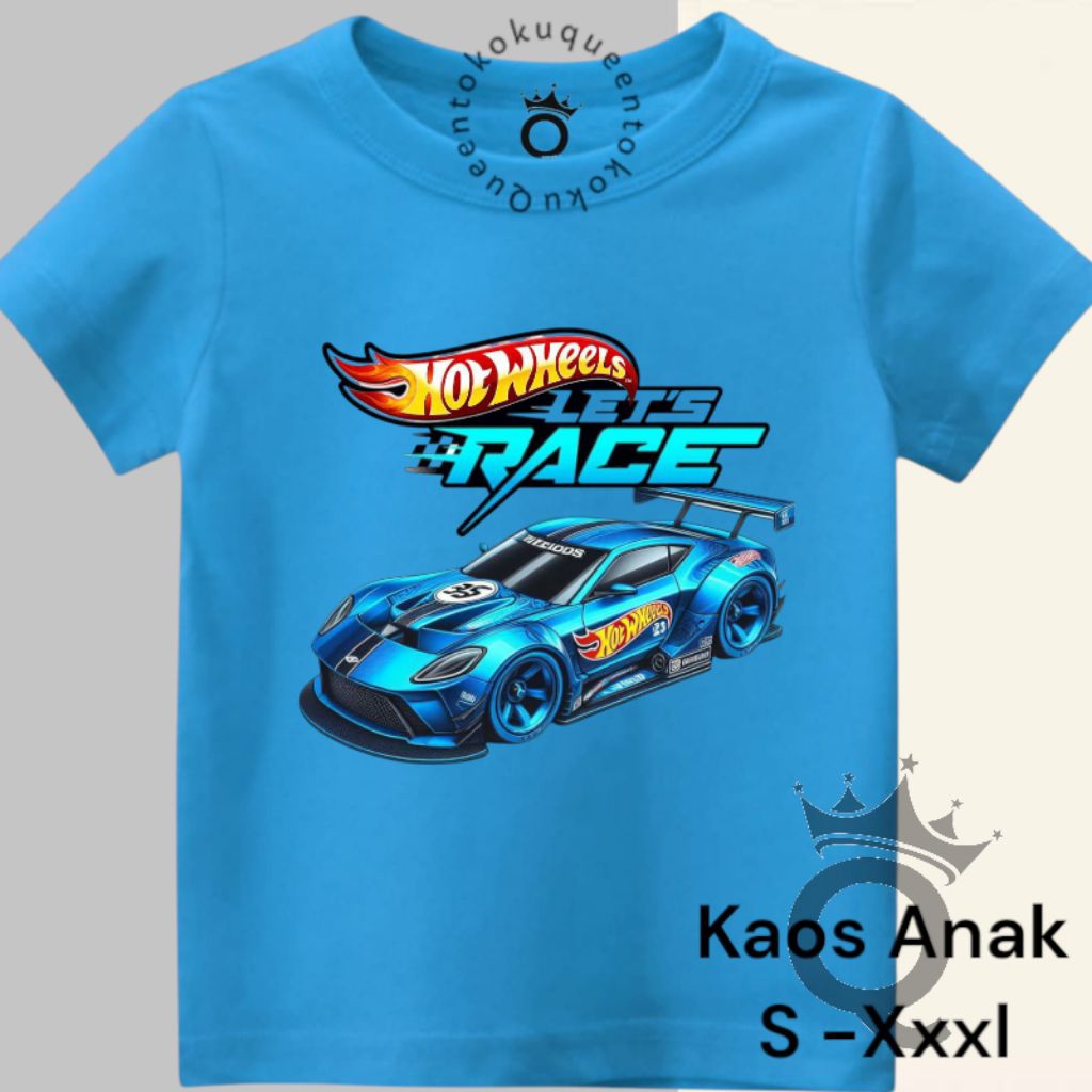 Baju Hotwheels Anak Balap Hotwheels Race track