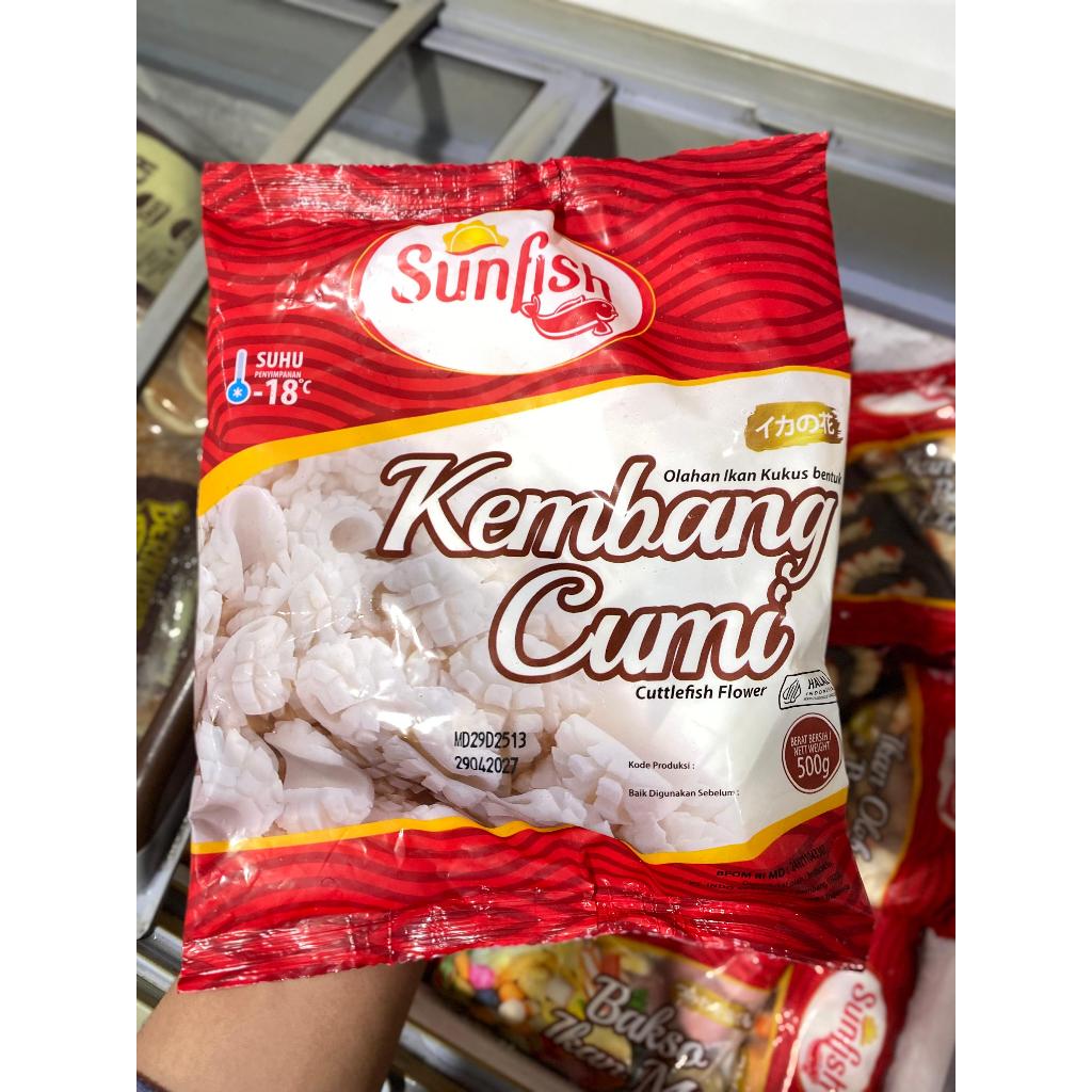 

SUNFISH KEMBANG CUMI 500gram / CUTTLEFISH FLOWER / AYU PUTRI FROZEN FOOD