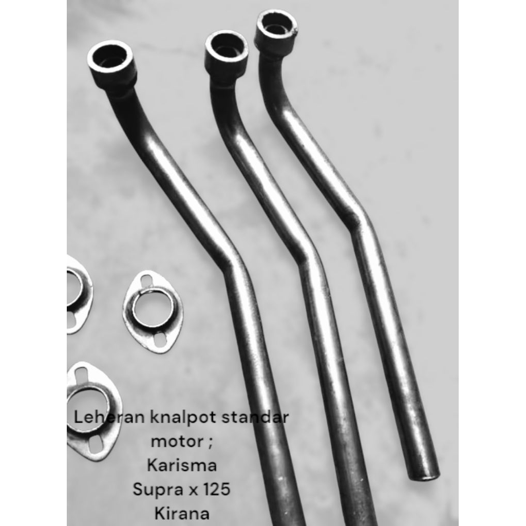 Leheran knalpot standar motor Supra x 125. karisma. kirana