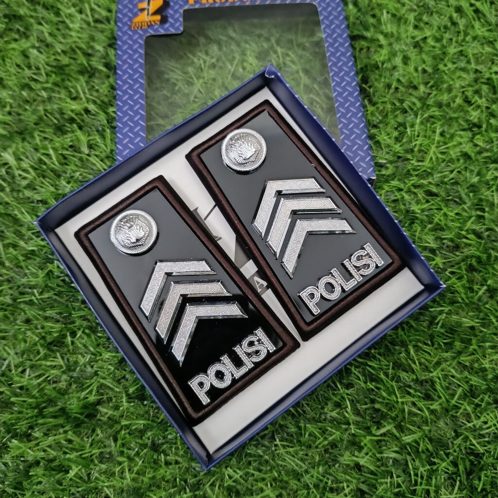 Pangkat PDH BRIGADIR POLRI / Pangkat PDH BRIGADIR POLRI Mika Akrilik / Pangkat PDH BRIGADIR