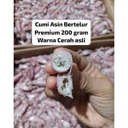 

cumi asin bertelur 200gr