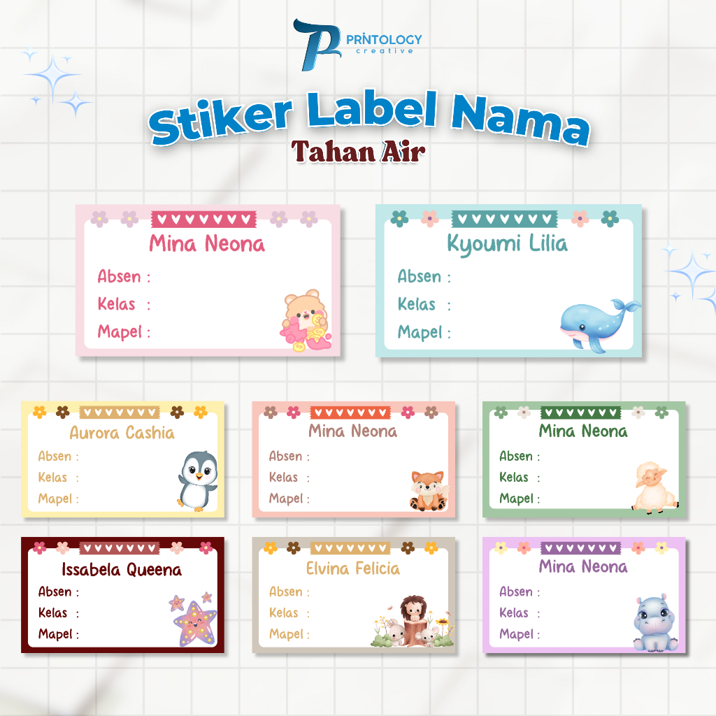 

30-40 PCS STICKER NAMA LABEL NAMA BUKU TULIS CTE CUTE LUCUU STIKER LABEL NAMA LUCU GEMES PINKKYPOLOS WARNA PASTEL STIKER LABEL NAMA BUKU PELAJARAN LABEL NAMA AESTHETIC POLOS LABEL STIKER MATA PELAJARAN SEKOLAH STATIONERY