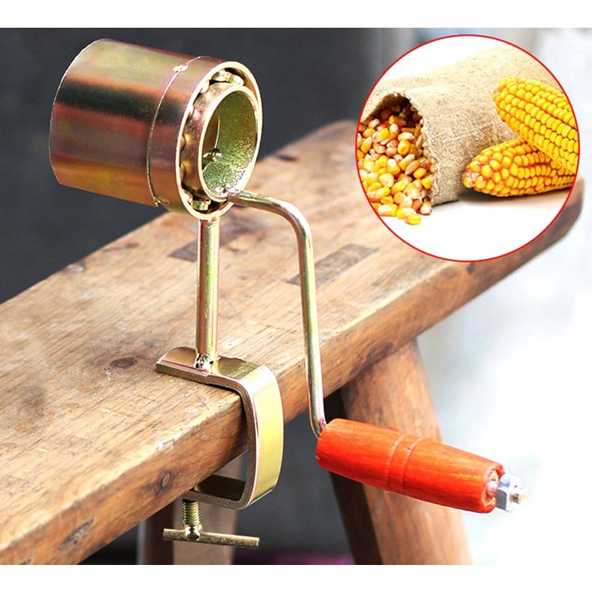 KODE S94V Alat Perontok Pemipil Jagung Kering Manual Perontok Pengupas Jagung Alat Pipil Jagung