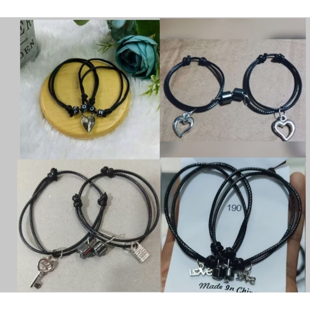 gelang magnet pasangan, gelang pasangan/gelang love pasangan
