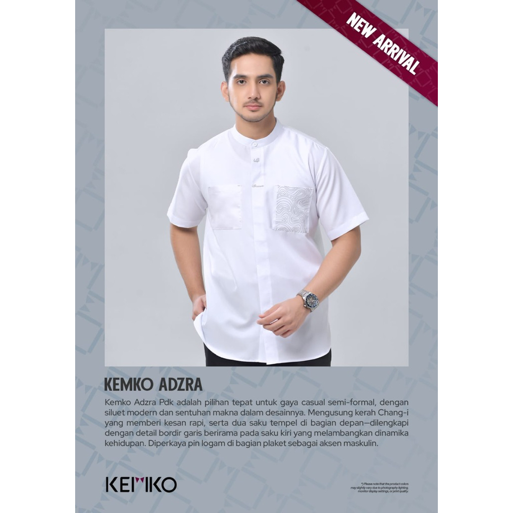 Rabbani - Kemko Adzra Putih | Koko Rabbani Putih Ori | Baju Koko Putih