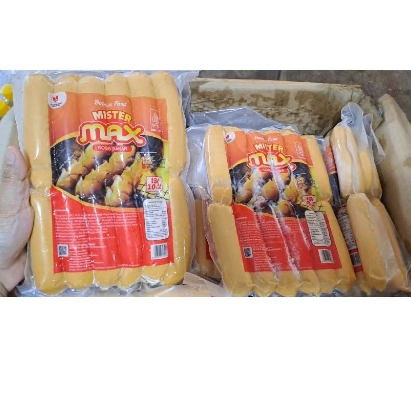 

Mister Max Sosis Bakar isi 12 berat 500 gr