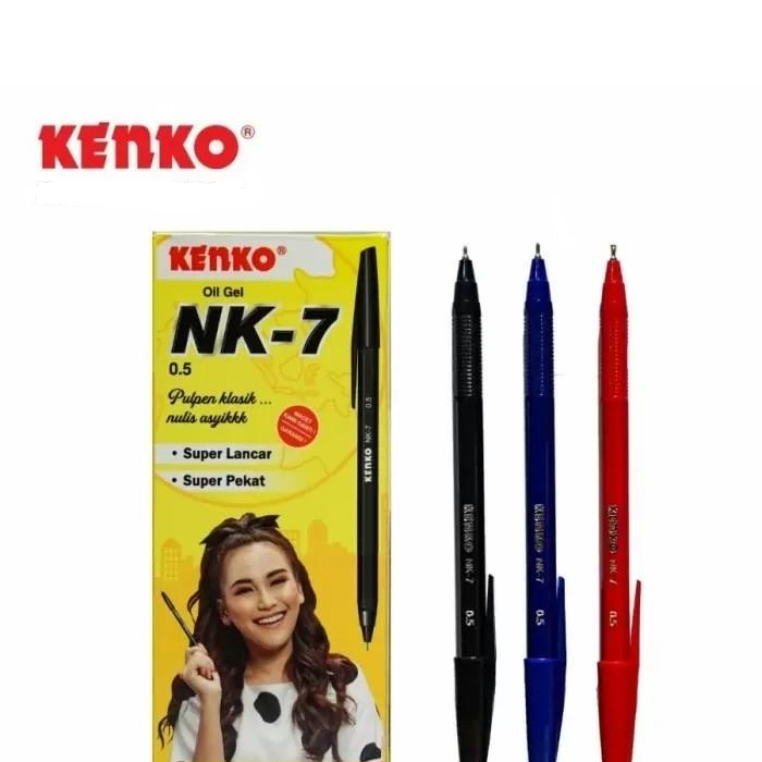 

PULPEN Kenko Oil Gel Pen 0.5mm PEN NK-7B