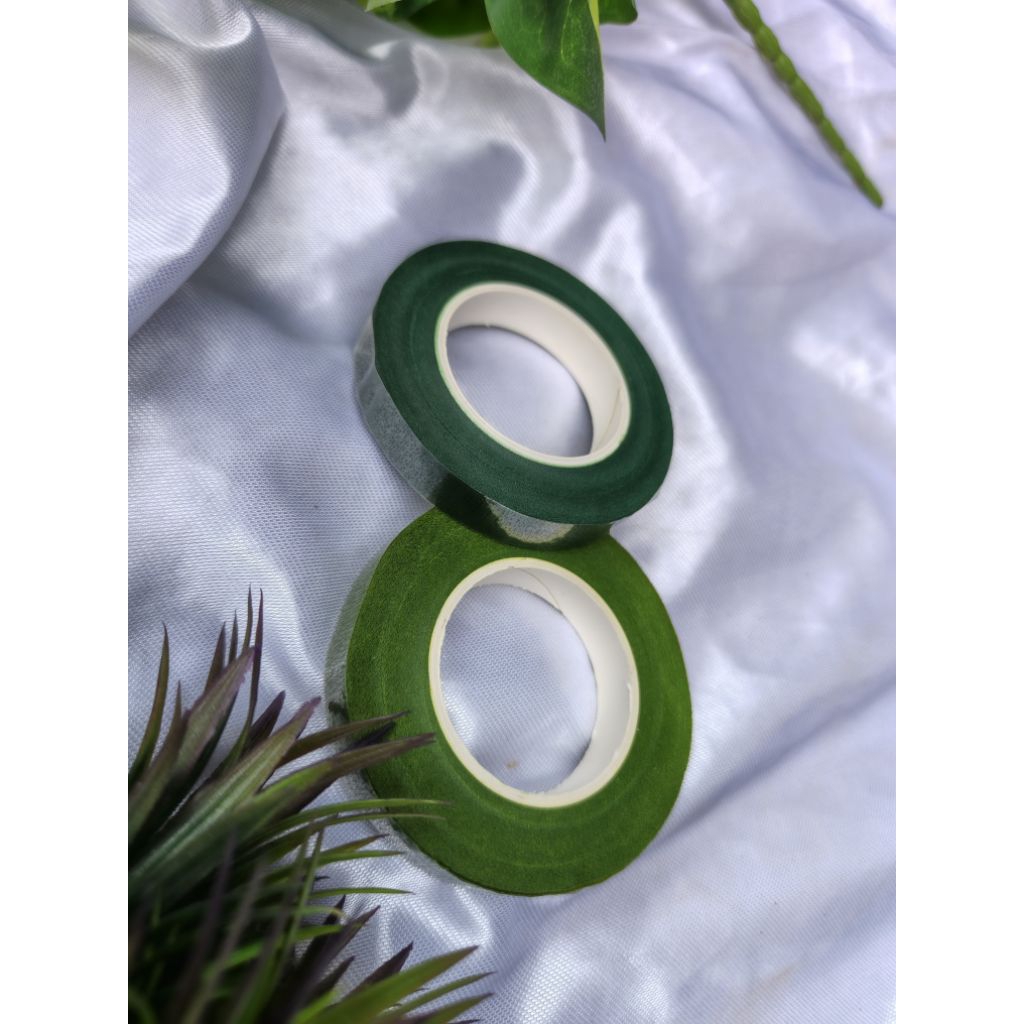 

Floral Tape | Isolasi Panjang 30 Yard | Floral Tape untuk kerajinan Tangan | Isolasi Bunga