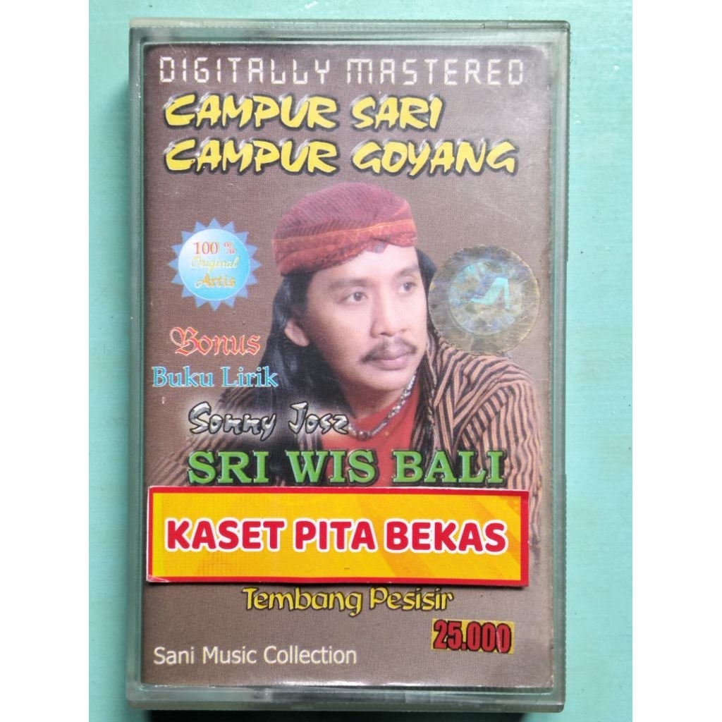 kaset pita bekas sonny josz Sri wis bali