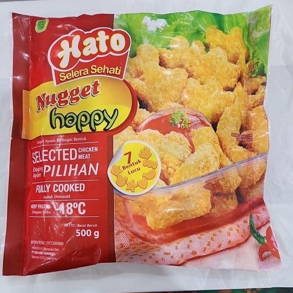 

HATO CHICKEN NUGGET HAPPY 500gr