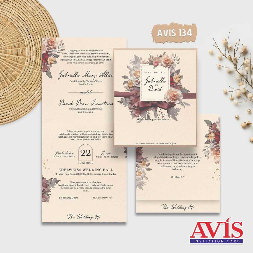 BLANGKO AVIS - BLANGKO UNDANGAN KOSONGAN AVIS 134