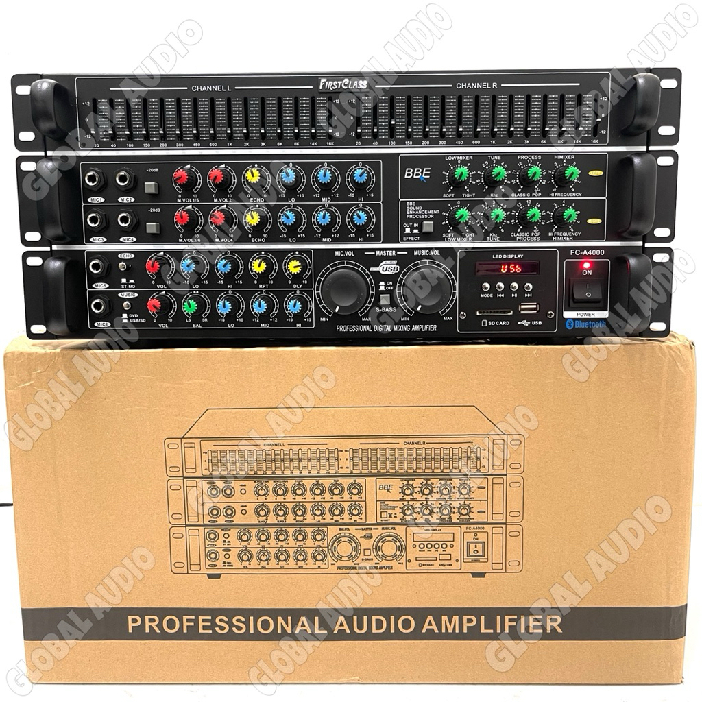Power Amplifier FirstClass Fc A 4000 Original Profesional Audio Amplifier FirstClass Fca 4000 Fc a40