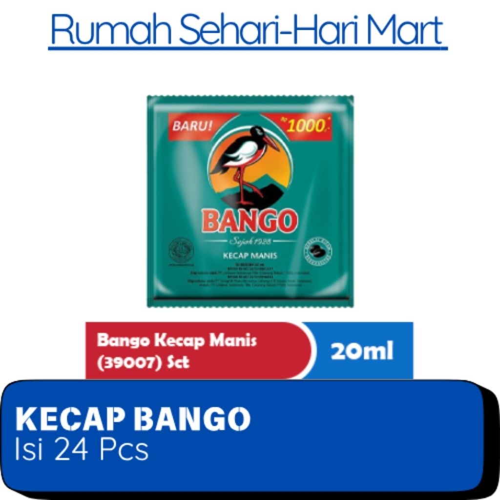 

Kecap Bango Refill 20ml Isi 24 PCS – Kecap Manis Sachet Ekonomis untuk Masakan dan Jualan