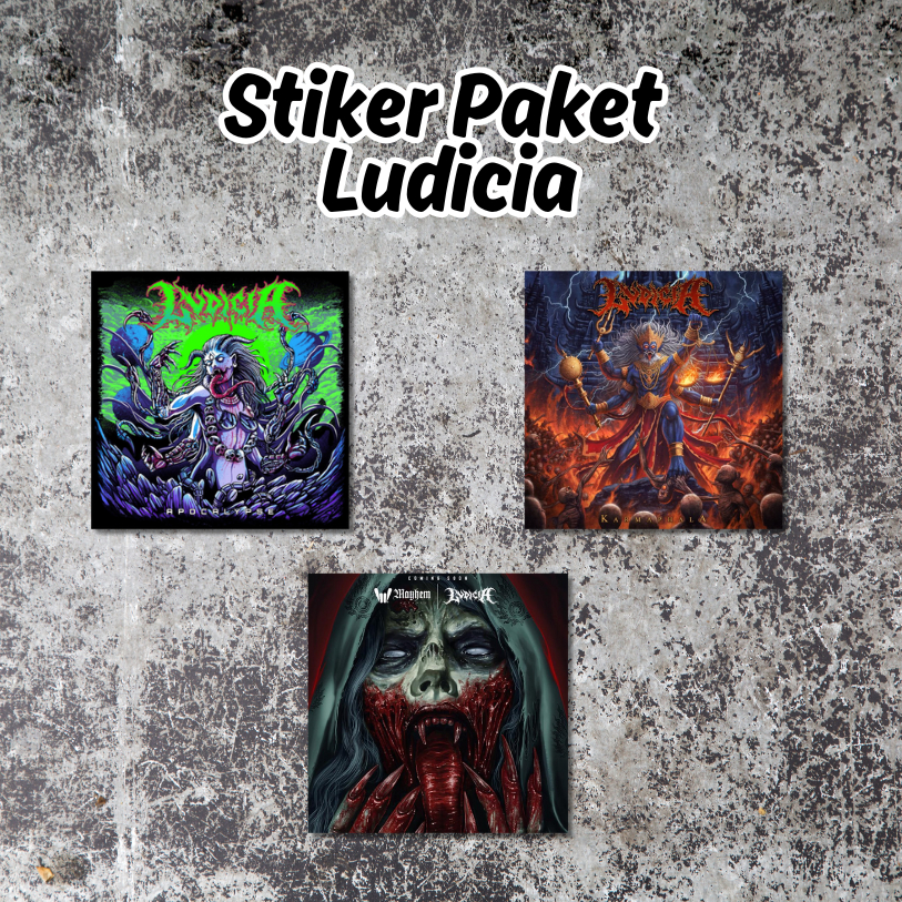 

Stiker Band Metal Ludicia