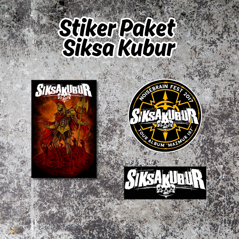 

Stiker Band Metal Siksa Kubur