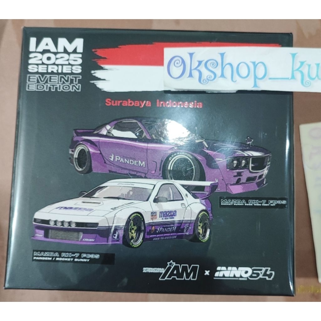 INNO64 Models Mazda RX-7 FD3S Rocket Bunny Boss Wide Body Kit & Mazda RX-7 FC3S Pandem / Rocket Bunn