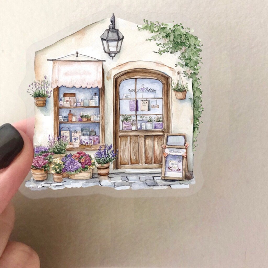 

STICKER ISI 50 PCS Vinyl Anti Air - Watercolor Store Sticker Deco Pack - Sticker Dekorasi - Sticker Lucu - Sticker Unik - Sticker Jepang