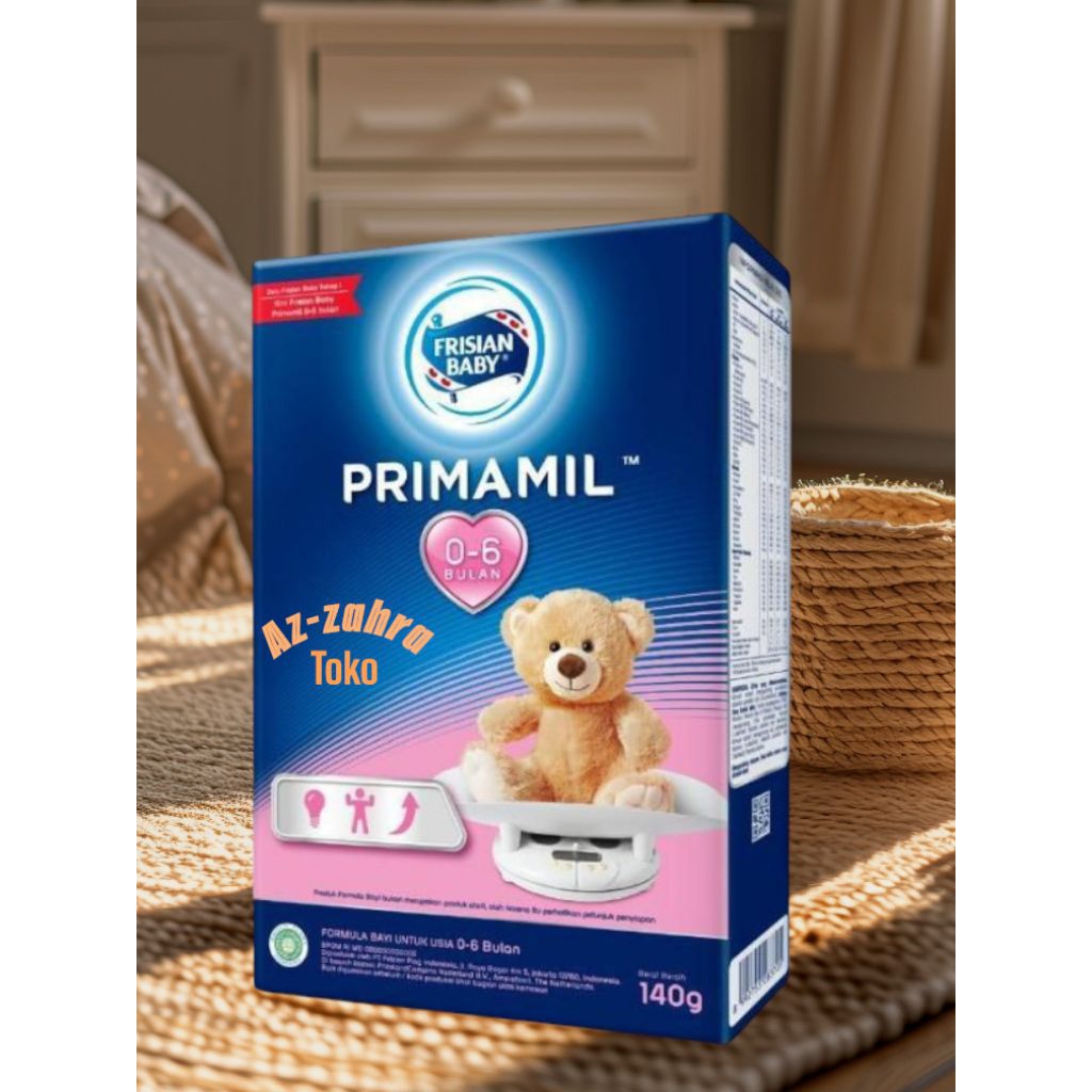 FRISIAN FLAG PRIMAMIL 0-6 BULAN 140g //susu bubuk //susu formula bayi exp 2027