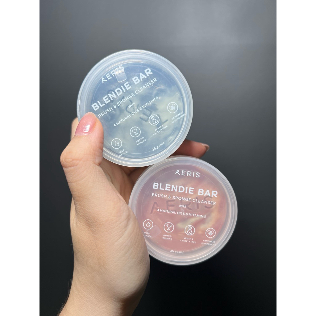 aeris blendie bar sabun brush sponge puff