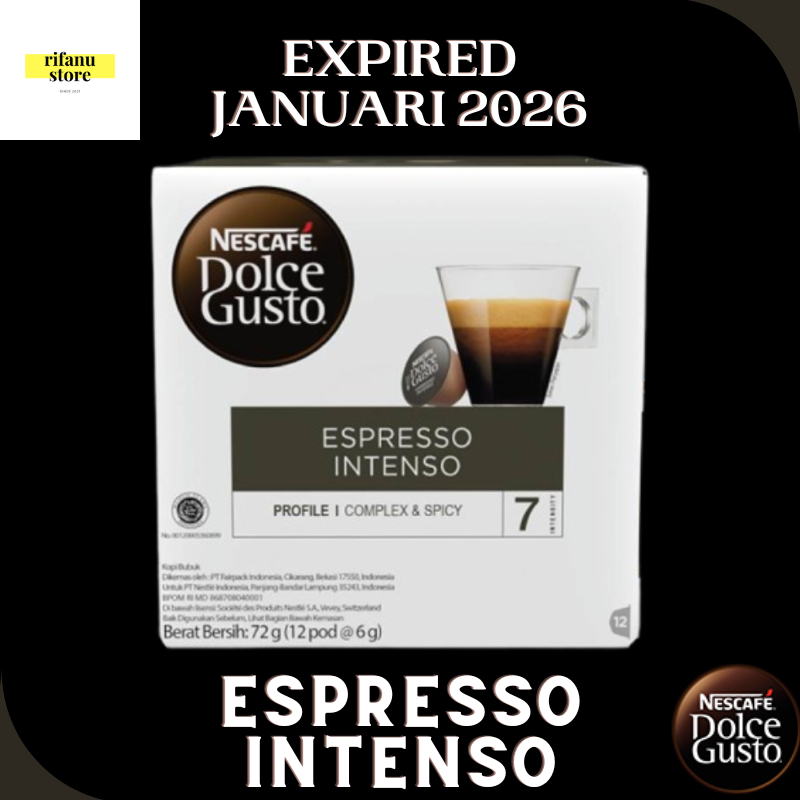 

Nescafe Dolce Gusto Capsule Espresso Intenso NDG 1 Box Original