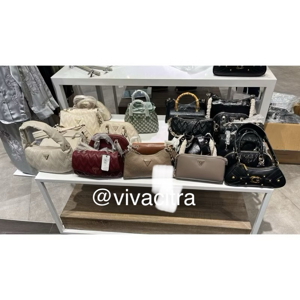 GUESS TAS CEWEK TAS WANITA NEW ARRIVAL READY SALE 50-70% ORIGINAL 