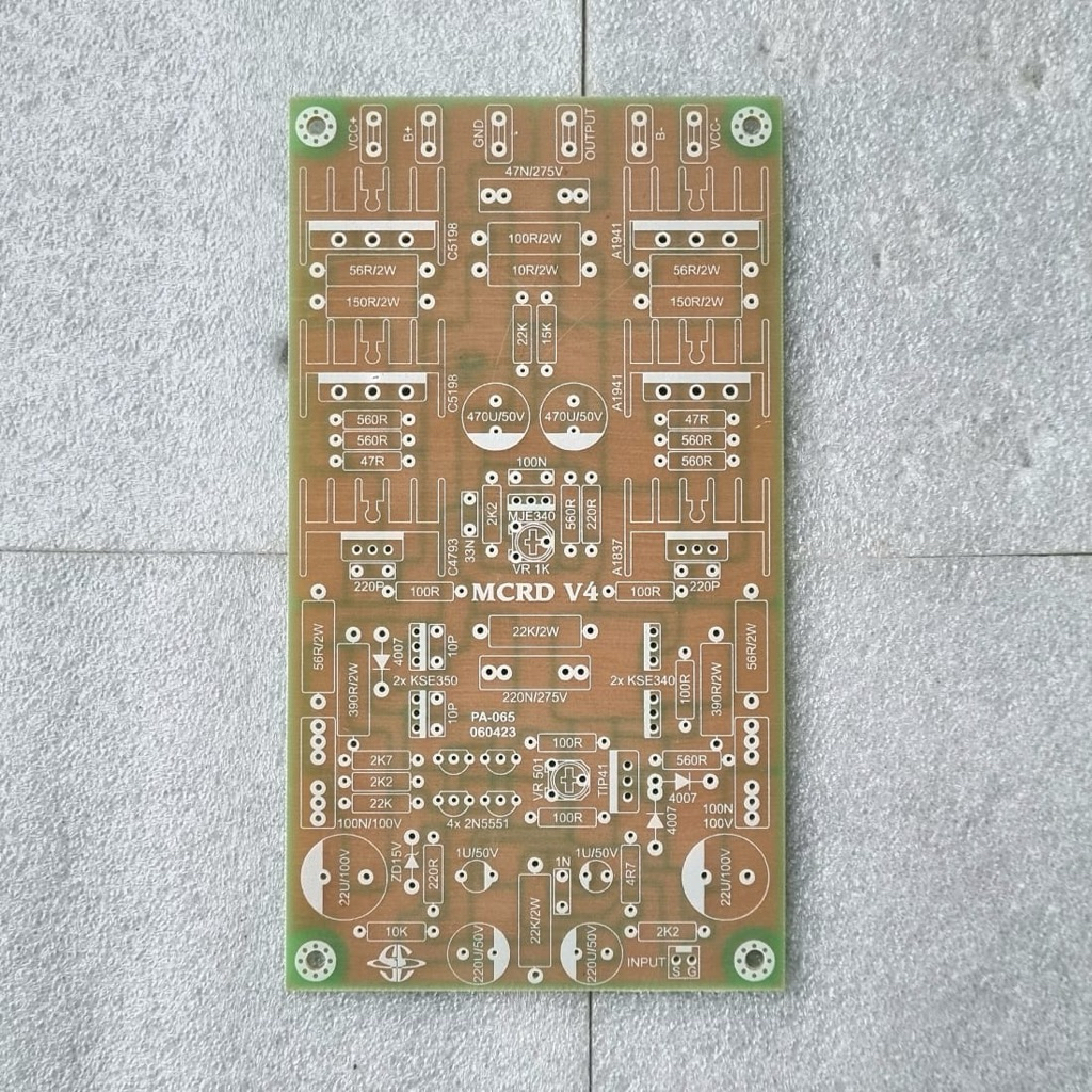 PCB Power MCRD V4 Fiber