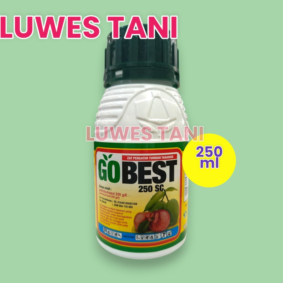 KODE L62W GoBest 25 SC 25 ml Paclobutrazol 25 gl zpt