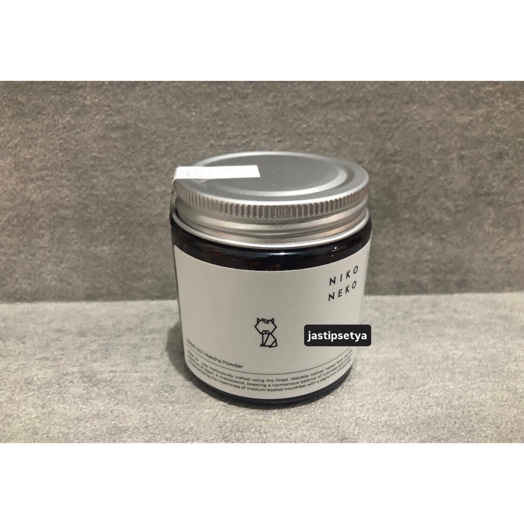 

Ready stock AJISAI 2.0 / CEREMONIAL MATCHA POWDER NIKO NEKO MATCHA