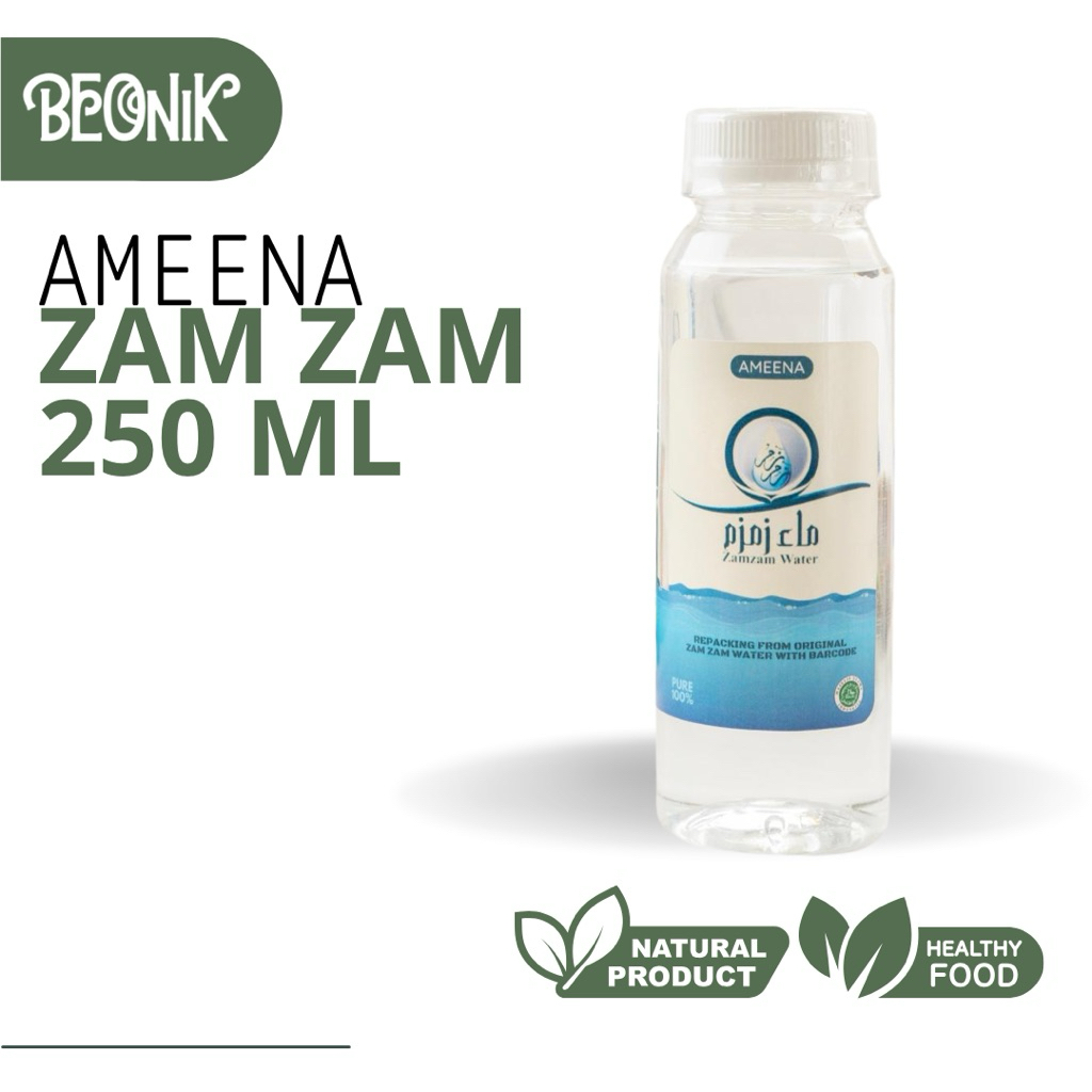 

Natural Air Zam Zam 250ml Asli Repacking Barcode | Ameena Premium Quality