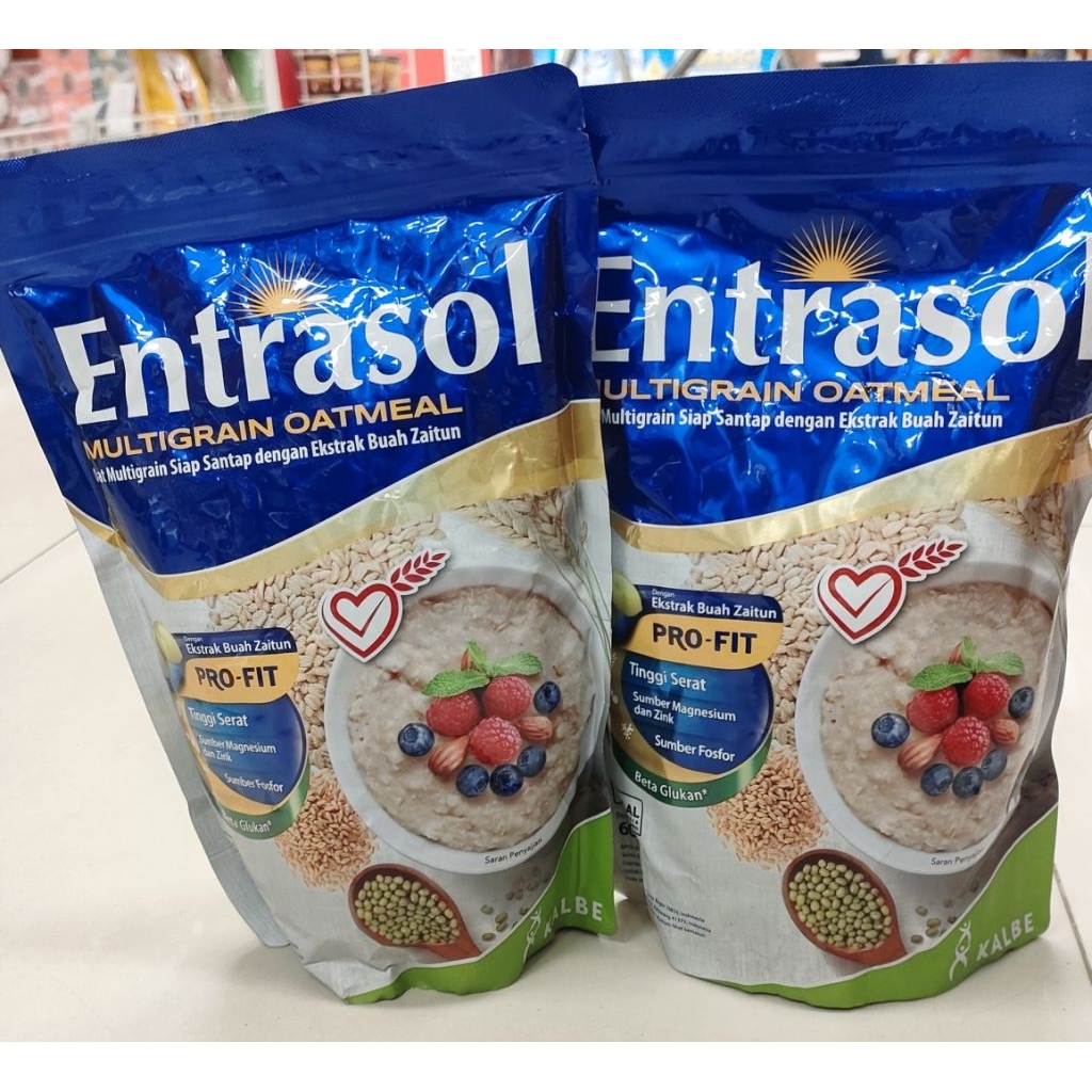 

Ygshop17 Entrasol Multigrain Oatmeal 180Gr / 600Gr / Oat