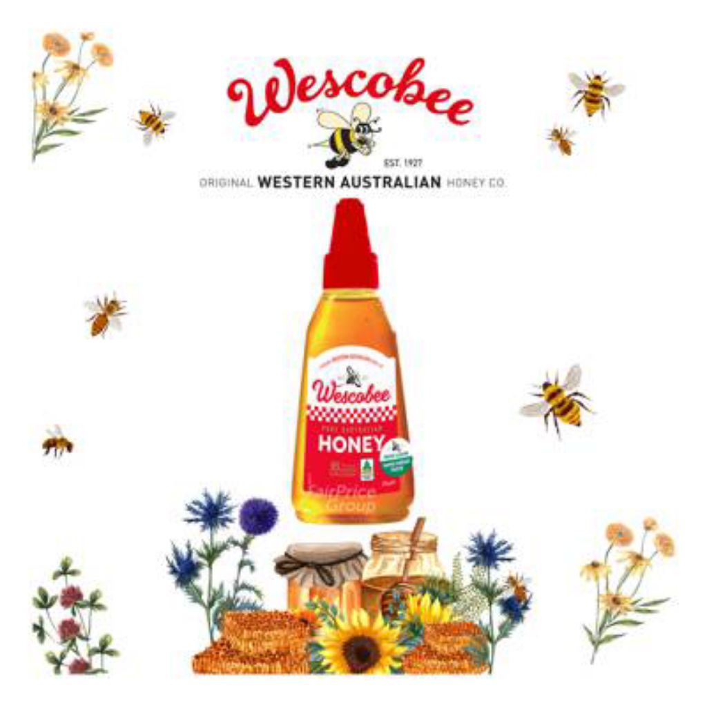 

MADU HALAL Wescobee Premium Pure Australian Honey 375g