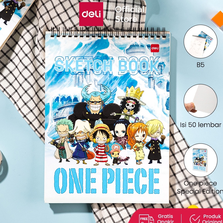 

KODE T64X Deli Sketch Book Buku Gambar Sketsa Size B5 Vertikal EN11