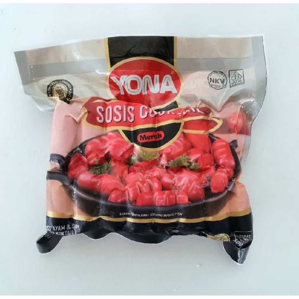 

Yona Sosis Sapi Cocktail Merah 450gr