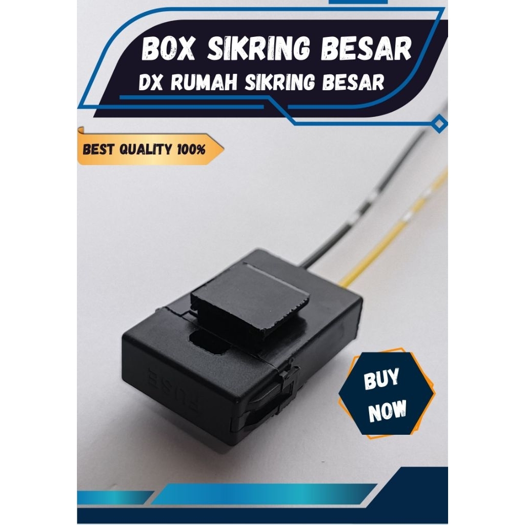Soket Box Sekring Besar Motor | Soket Fuse Besar | Rumah Sekring Motor