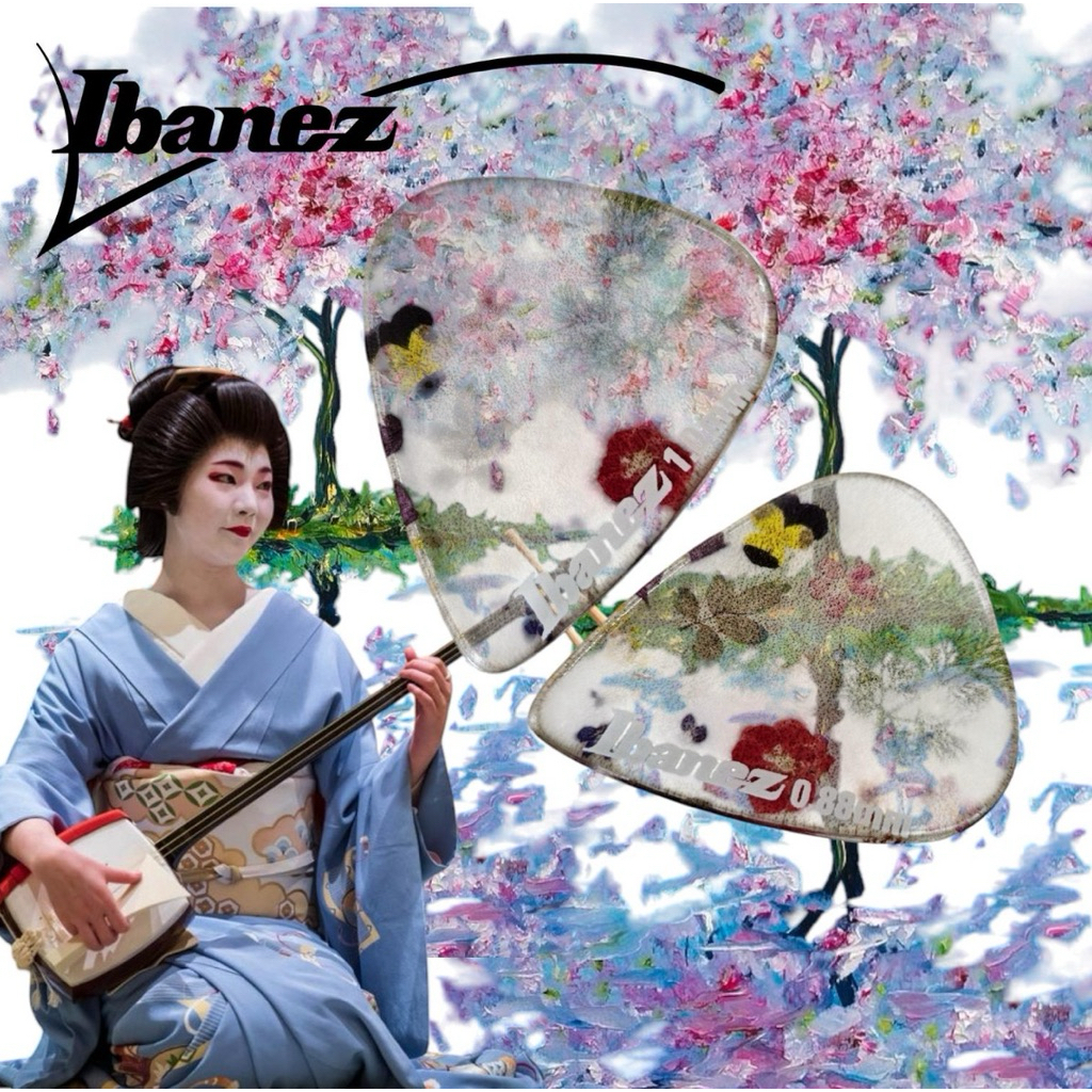 Pick Gitar Ibanez Transparant Original From Japan