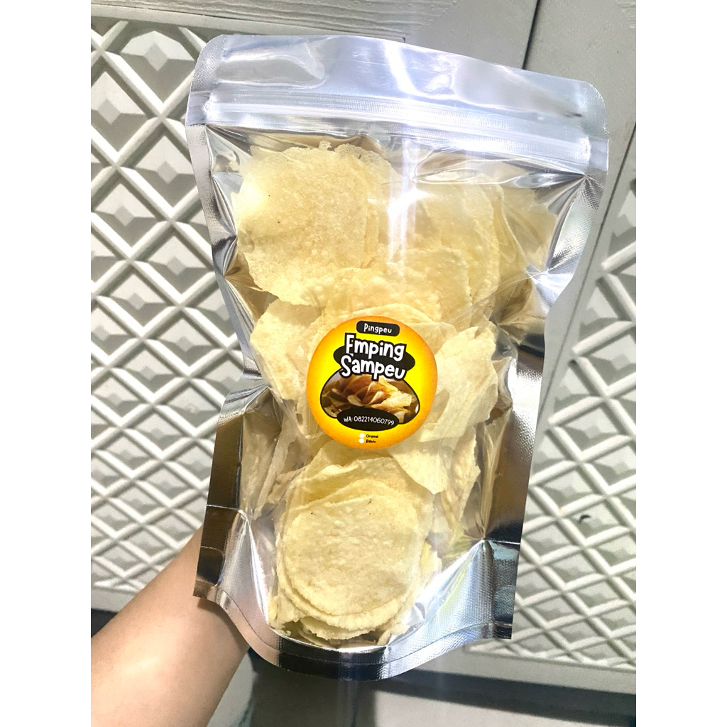 

PINGPEU | Emping Sampeu Rasa Ori | Keripik Snack Singkong