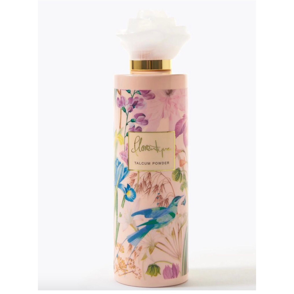 Talc Powder Florentyna | Bergamot Cedarwood | Sea Salt Amber Marks and Spencer M&S Bedak Tabur Pria 