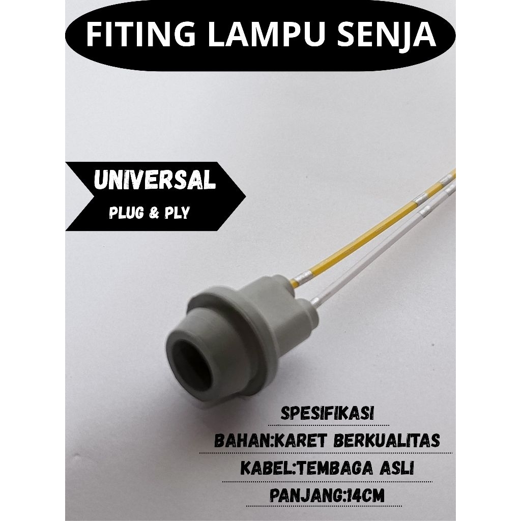 Socket Soket Lampu Senja