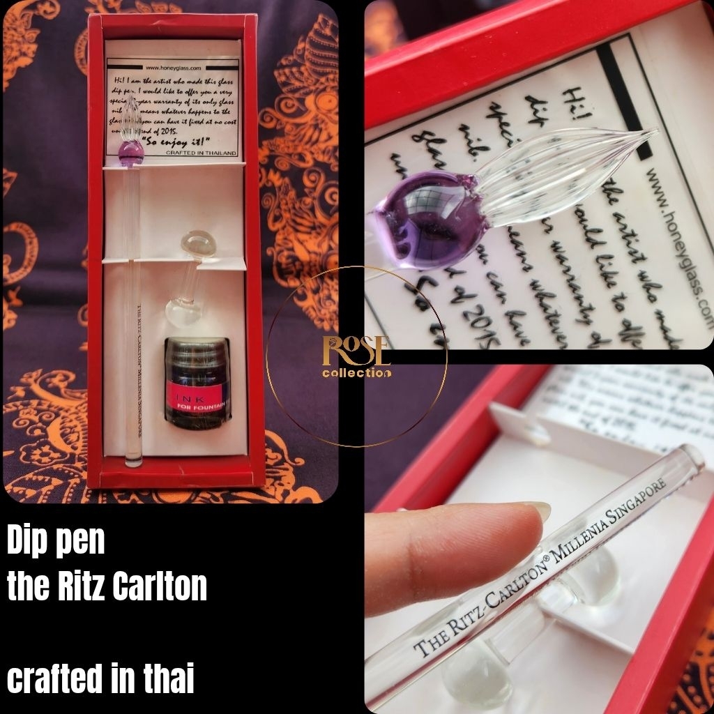 

dip fountain pen the ritz carlton
